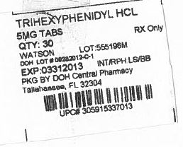 Trihexyphenidyl Colloidal Silicon